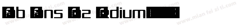 Lab Sans W02 Medium字体转换